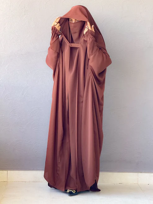 Elegant Full-Length Jilbaba – Islamic Wear for Modest Fashion - Image 3