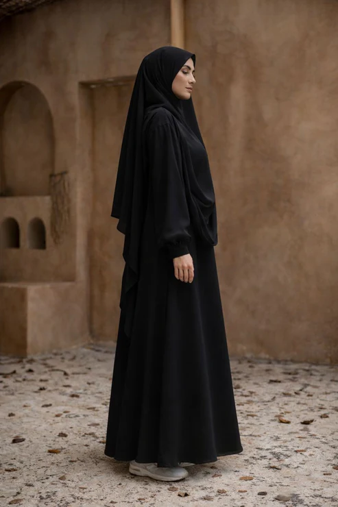 Premium Umrah & Hajj Abaya for Women – Lightweight, Breathable & Modest | Burkhawala - Image 7